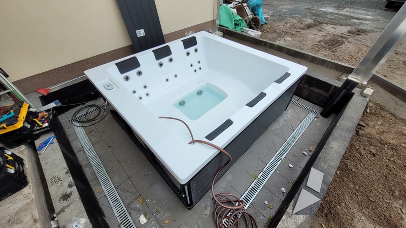 Stavební příprava pro instalaci vířivky