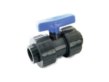 Ventil kulový dvojcestný lep/lep 40 mm - PT