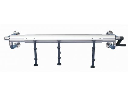 Roller - nerez komplet na zeď; tel.tyč 2,6-4,3m