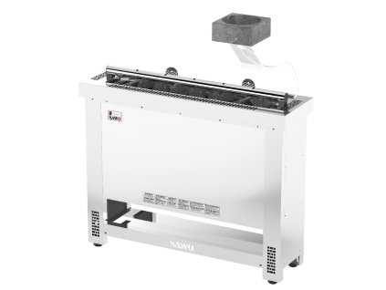 Saunová kamna HELIUS 9 kW (nutno dokoupit ovládací panel a ŘJ Saunova 2.0 Built-In)