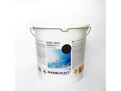 HANSCRAFT BAZÉN - MULTI tablety 4v1 - 2,4 kg