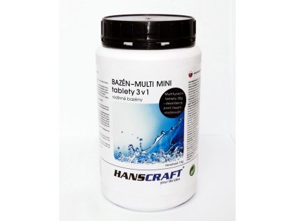 HANSCRAFT BAZÉN - MULTI MINI tablety 3v1 - 1 kg