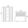 Infrasauna HANSCRAFT SWISS 2+