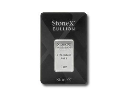 stříbrný slitek 1 oz