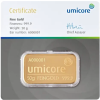 Umicore zlatý slitek 50 g 3