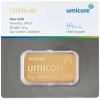 Umicore zlatý slitek 50 g 1