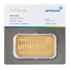 Umicore zlatý slitek Minted 100 g 2