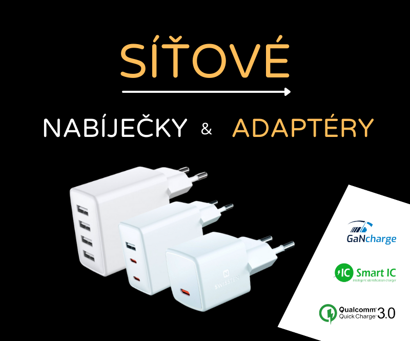 Síťové nabíječky & adaptéry