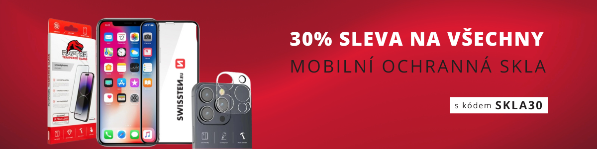 30% SLEVA na ochranná skla