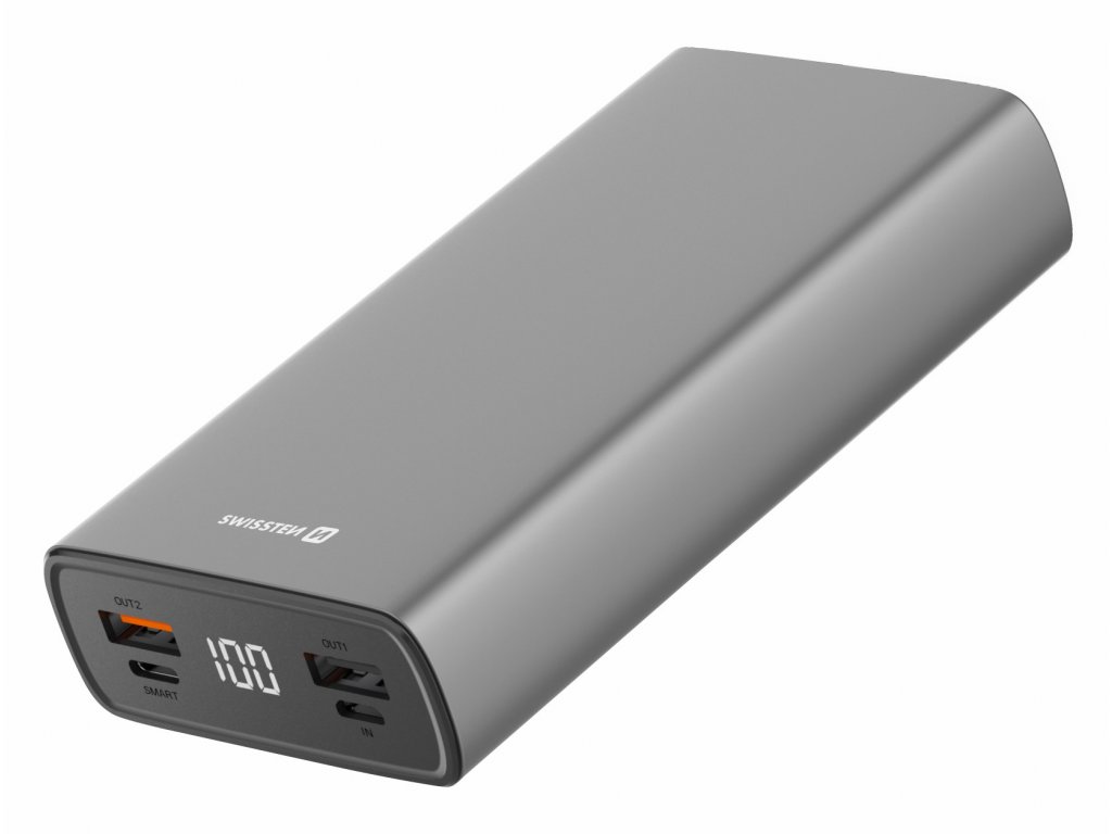 SWISSTEN Al powerbank 20 000 mAh, PD & QC