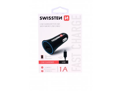 SWISSTEN CL ADAPTÉR NA USB 1A POWER + KABEL MICRO USB