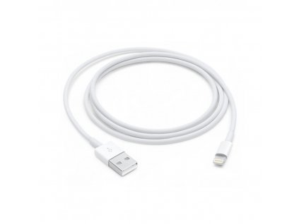 Originální datový kabel Apple pro iPhone, iPad a iPod, konektor z USB-A / Lightning, délka 2  m