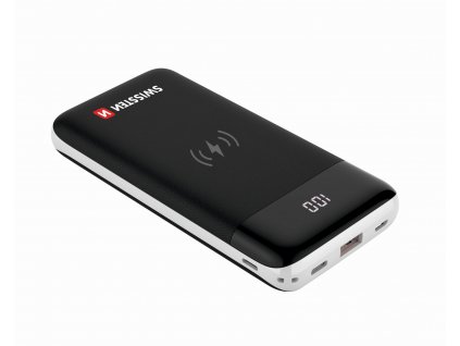 SWISSTEN all in one slim power bank Qi 10 000 mAh