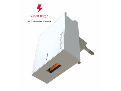SWISSTEN síťový adaptér pro Huawei Super Fast Charge 22,5 W bílý + Dárek: Doprava Zásilkovnou ZDARMA