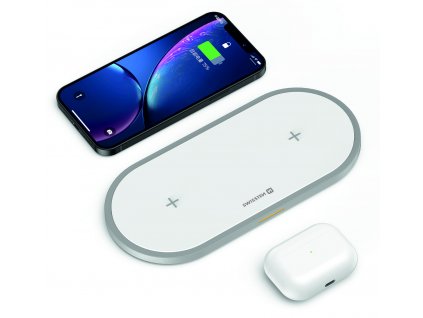 SWISSTEN bezdrátová nabíječka 2in1 20 W
