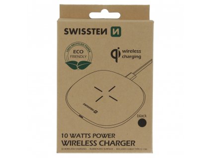 SWISSTEN bezdrátová nabíječka 10 W (EKO BALENÍ)