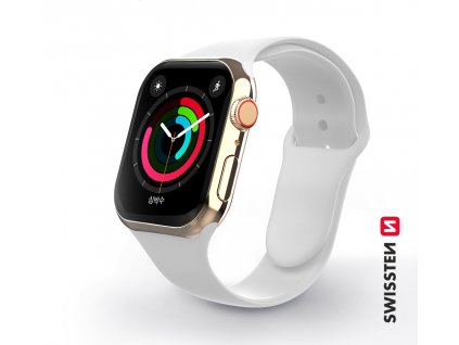 SWISSTEN řemínek pro Apple Watch silikonový, šířka 42-44 mm