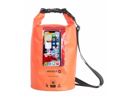 SWISSTEN Waterproof vodotěsné pouzdro oranžové 10 l