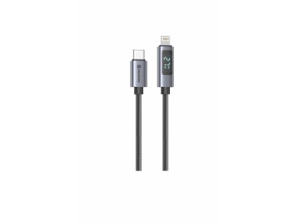 SWISSTEN LCD kabel USB-C/Lightning, 1 m