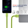 SWISSTEN datový kabel USB-A / USB-C, s textilním opletem, délka 0,2 m