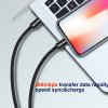 SWISSTEN datový kabel s textilním opletením USB-C/Lightning, délka 1,2 m, certifikace MFi