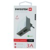 SWISSTEN SLIM cestovní síťová nabíječka, 2xUSB, 3A
