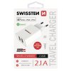 SWISSTEN síťová nabíječka, 2x USB, SMART IC, 2,1A, certifikace MFi
