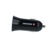 SWISSTEN autonabíječka 2,4A power 2x USB + kabel lightning