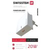 SWISSTEN síťový adaptér Power Delivery 20 W pro iPhone 12