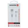 SWISSTEN datový kabel USB-A / micro USB 1,5M (9mm)