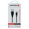 SWISSTEN datový kabel USB-A / micro USB 1,5M (9mm)