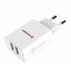 SWISSTEN síťový adaptér 2xUSB QC 3.0, 23 W (EKO BALENÍ)