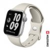 SWISSTEN watch strap for Apple Watch, silicone, width 42-44 mm