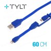 Nabíjecí kabel TYLT SYNCABLE-DUO, USB-A/ Lightning + micro USB