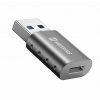 SWISSTEN OTG adaptér/přechodka USB-A (samec) / USB-C (samice)