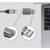 SWISSTEN OTG adaptér/přechodka USB-A (samec) / USB-C (samice)
