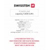 SWISSTEN POWER LINE powerbanka 5 000 mAh, 10 W, černá