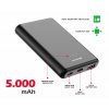 SWISSTEN POWER LINE powerbanka 5 000 mAh, 10 W, černá