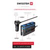 SWISSTEN autoadaptér s výstupem 3x CL, 2x UCB-C PD a 1x USB-A QA 3.0, 108 W - 216 W