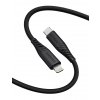 Datový kabel Soft silicone USB C:lightning 1,2 m 1