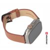 SWISSTEN strap for Apple Watch leather, 42 / 44 / 45 / 49 mm