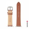 SWISSTEN strap for Apple Watch leather, 42 / 44 / 45 / 49 mm