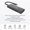 USB C hub 4 in 1 10