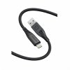 Datový kabel soft silicone USB A:lightning 0,4 m 1