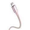 SWISSTEN Datový kabel s textilním opletem II, USB-A/Lightning, délka 1,5 m