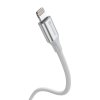 SWISSTEN Datový kabel s textilním opletem II, USB-A/Lightning, délka 1,5 m