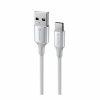 SWISSTEN Datový kabel s textilním opletem II, USB-A/USB-C, délka 1,5 m