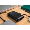 SWISSTEN Powerbanka Voltbox 35 W 20 000 mAh s integrovanými kabely USB-C a Lightning, černá