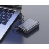 SWISSTEN Powerbanka 20 000 mAh 45 W s integrovaným kabelem USB-C, vesmírně stříbrná