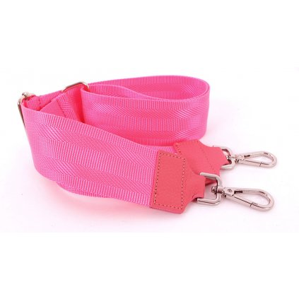 Látkový přídavný popruh  růžová